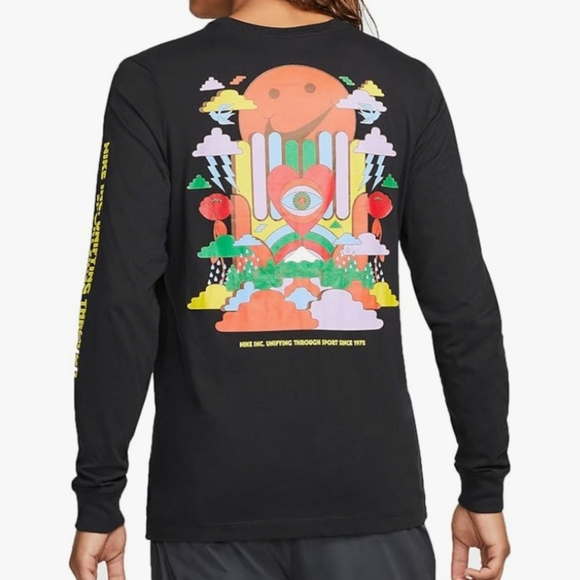 Nike Men's Long Sleeve Athletic Tees -Size XXL - Picture 2 of 12